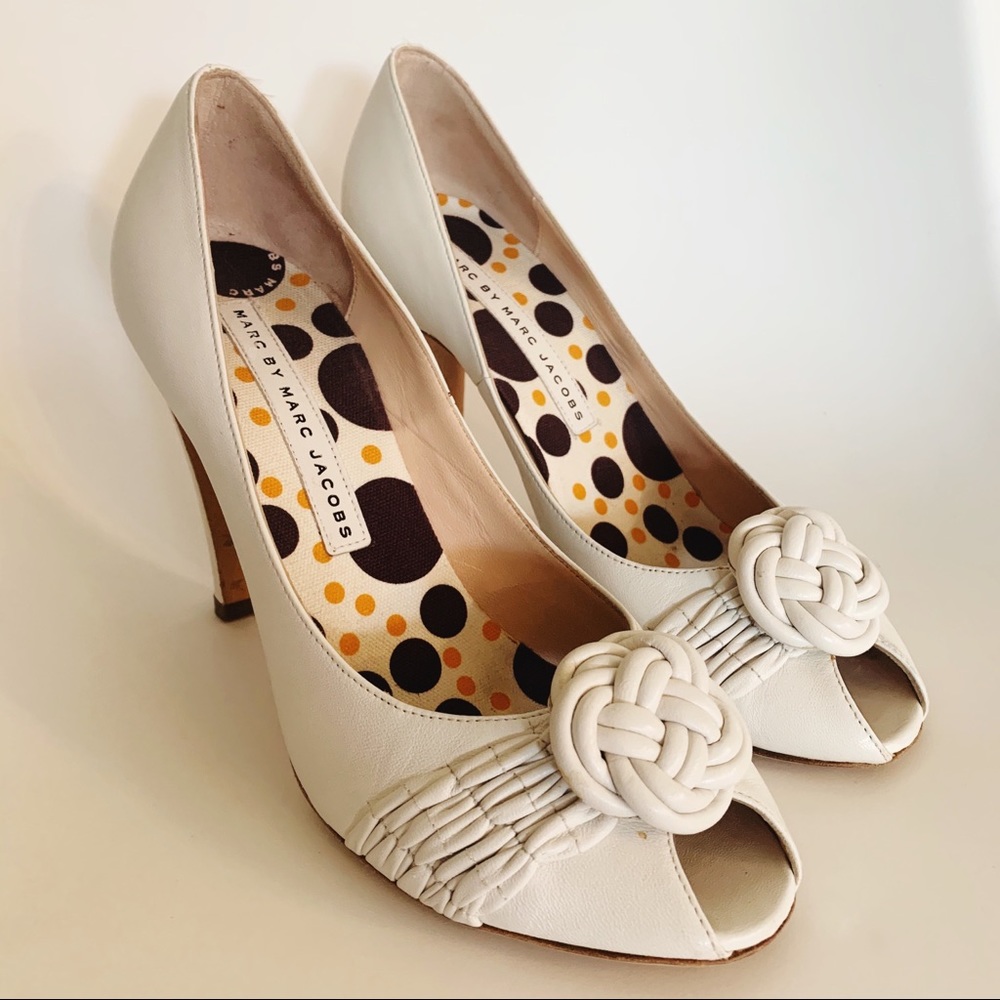 Marc Jacobs Peep Toe Heels - Picture 1 of 7